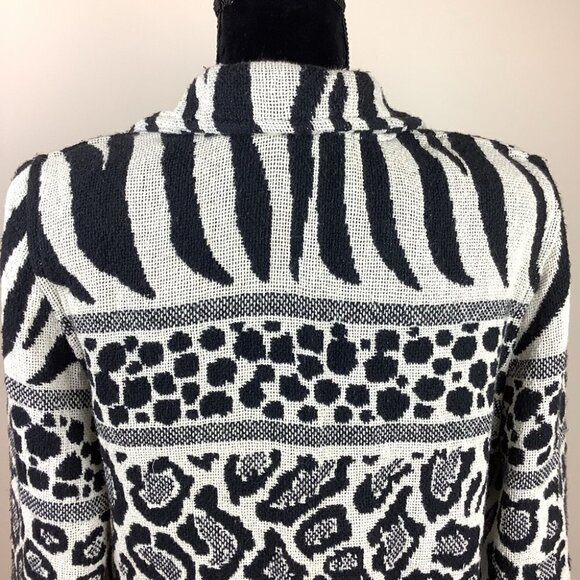 VINTAGE TAPESTRY ANIMAL PRINT PAINTED PONY BLAZER - Picture 9 of 10